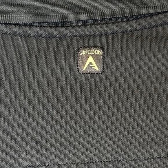 Antigua Medium Polo Navy Athletic Top New England Patriots Football Golf Tennis - Picture 4 of 5